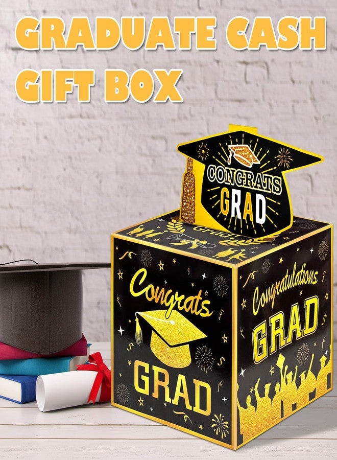 Asekonc 2025 Graduation Gifts, Class of 2025 Money Gift Box, Funny Surprise Cash Gift Idea Kit DIY Money Holder for Graduation Parties Gifts College High School Grads - Image 4